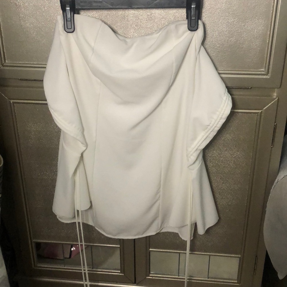 White off shoulder dress